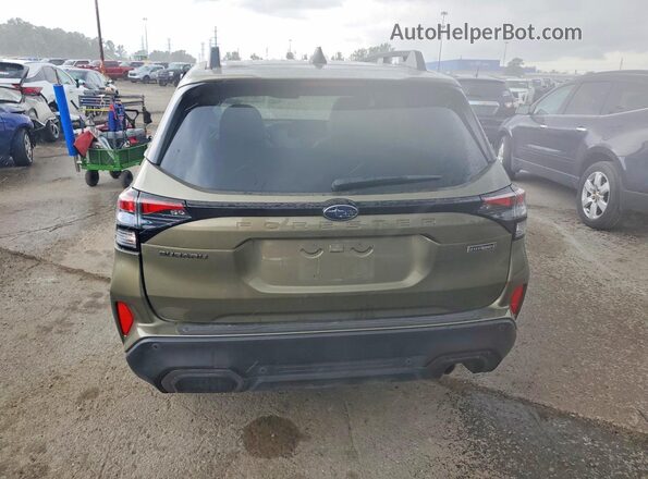 JF2SLSRD9SH444257 2025 SUBARU FORESTER Green Rear view