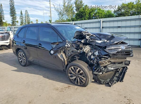 JF2SLSTD5SH454129 2025 SUBARU FORESTER Black Przód prawy