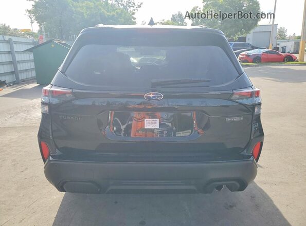JF2SLSTD5SH454129 2025 SUBARU FORESTER Black Widok z tyłu
