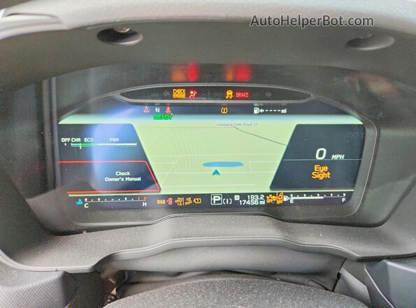 JF2SLSTD9SH409579 2025 SUBARU FORESTER Серый Вид щитка приборов