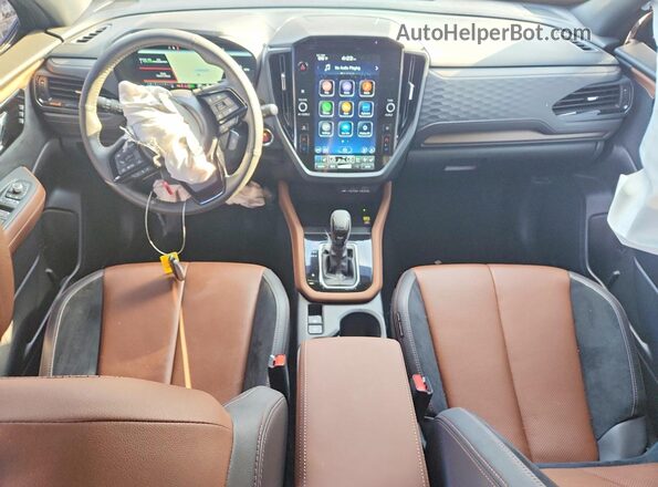 JF2SLSTD9SH409579 2025 SUBARU FORESTER Серый Вид панели приборов