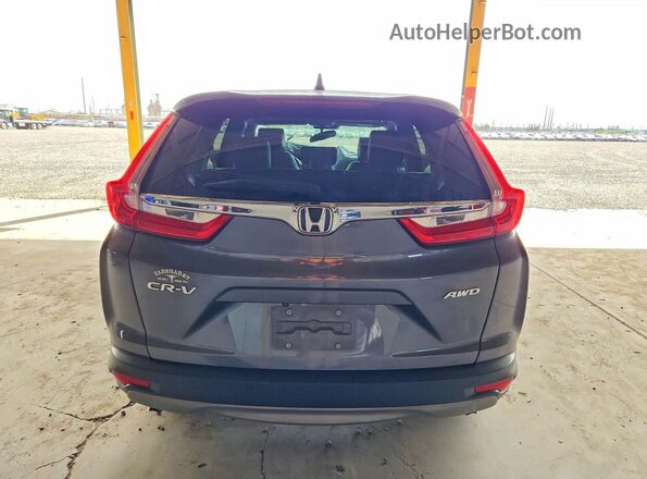JHLRW2H83KX003533 2019 HONDA CR-V Gray Rear view