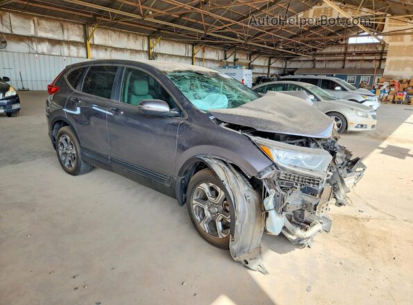 JHLRW2H83KX003533 2019 HONDA CR-V Gray Front right