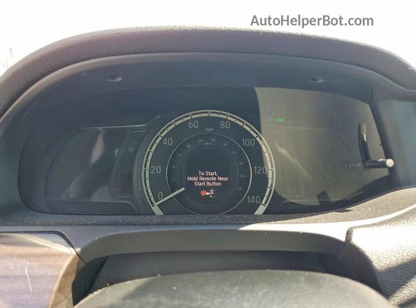 JHMCR6F30HC005795 2017 HONDA ACCORD White ხელსაწყოთა პანელის ხედი