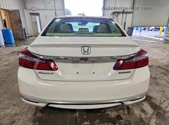 JHMCR6F53HC017845 2017 HONDA ACCORD White უკანა ხედი