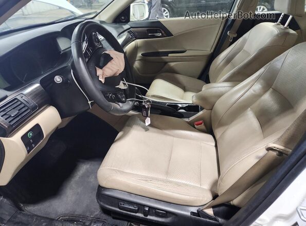 JHMCR6F53HC017845 2017 HONDA ACCORD White წინა სალონის ხედი