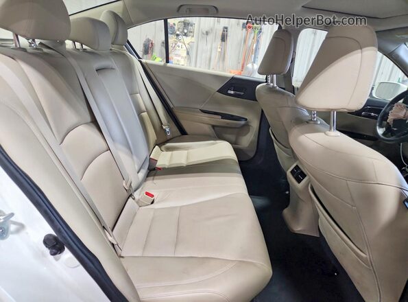 JHMCR6F53HC017845 2017 HONDA ACCORD White უკანა სავარძლების ხედი