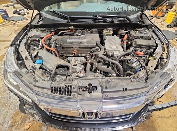 JHMCR6F55HC001484 2017 HONDA ACCORD Gray უკანა სალონის ხედი