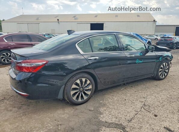 JHMCR6F56HC025745 2017 HONDA ACCORD Черный Задняя правая четверть