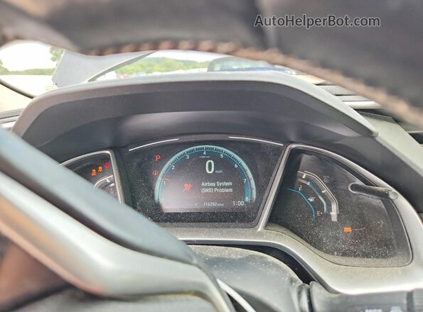JHMFC1F38JX022375 2018 HONDA CIVIC Black Սարքավորումների վահանակի տեսք