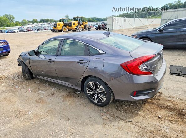JHMFC1F38JX022375 2018 HONDA CIVIC Black Հետևի ձախ