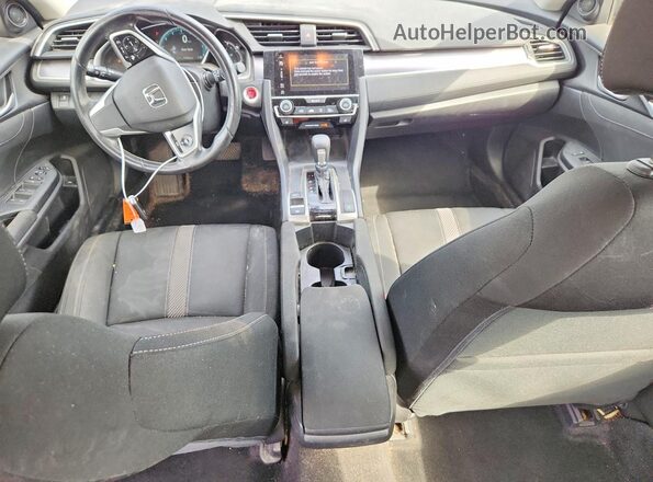 JHMFC1F38JX022375 2018 HONDA CIVIC Black Առջևի վահանակի տեսք