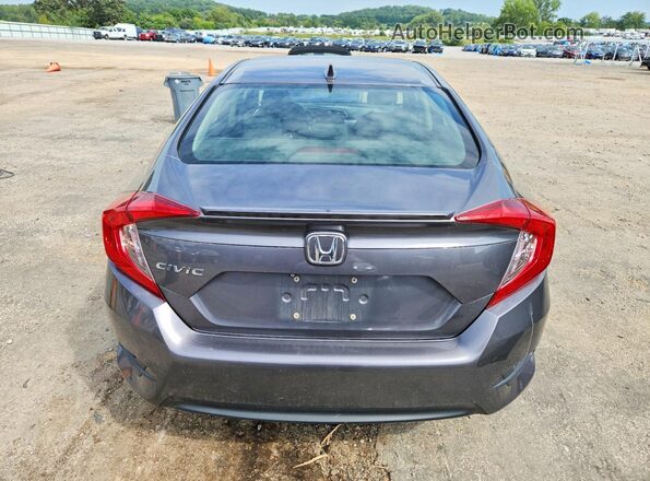JHMFC1F38JX022375 2018 HONDA CIVIC Black Հետևի տեսք