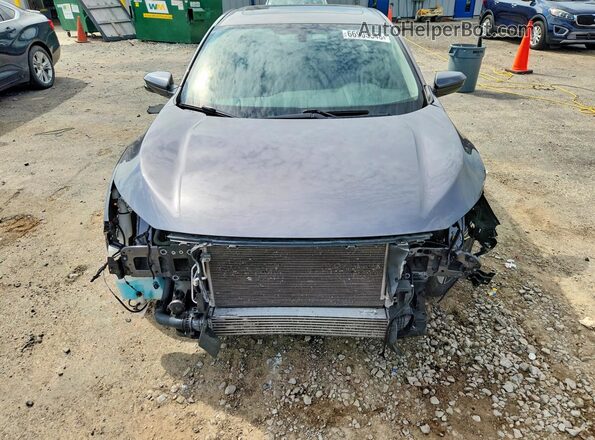JHMFC1F38JX022375 2018 HONDA CIVIC Black Դիմացի տեսք