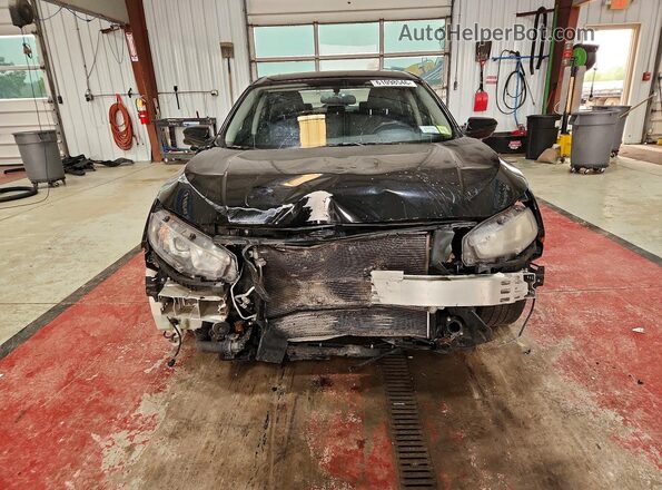 JHMFC1F3XJX003326 2018 HONDA CIVIC Black Դիմացի տեսք