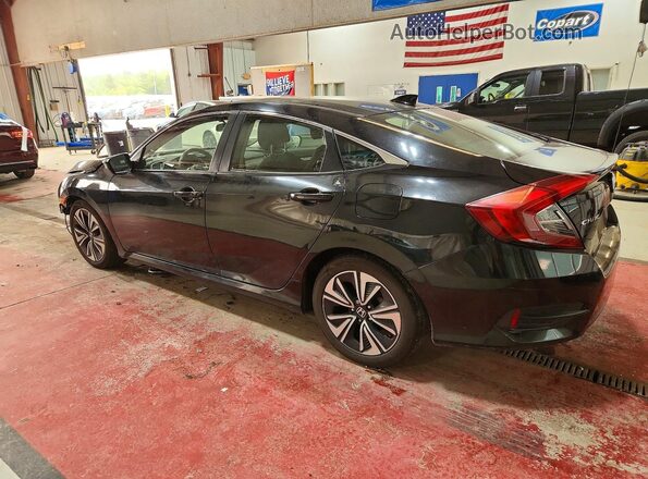 JHMFC1F3XJX003326 2018 HONDA CIVIC Black Հետևի ձախ