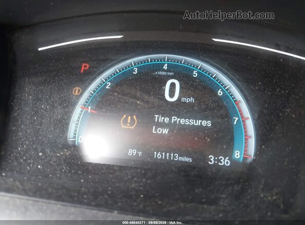 JHMFC1F70JX010014 2018 HONDA CIVIC Gray Հետևի նստատեղերի տեսք