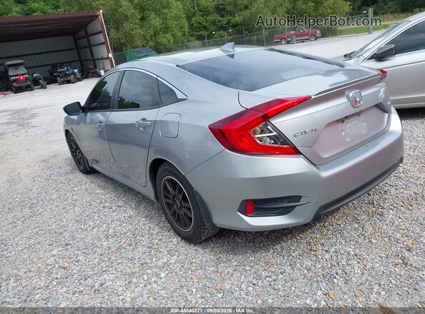 JHMFC1F70JX010014 2018 HONDA CIVIC Gray Հետևի ձախ