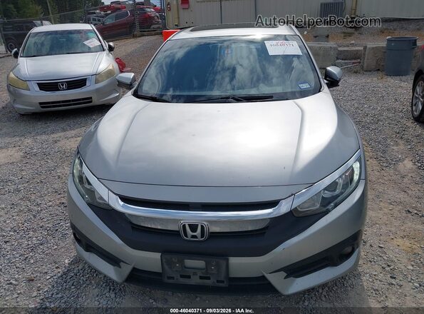 JHMFC1F70JX010014 2018 HONDA CIVIC Gray Սարքավորումների վահանակի տեսք