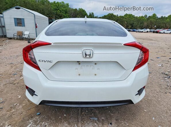 JHMFC1F73JX015451 2018 HONDA CIVIC White Հետևի տեսք