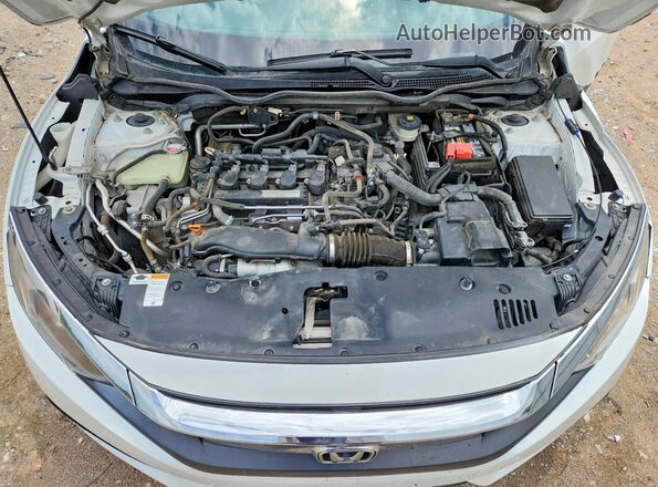 JHMFC1F73JX015451 2018 HONDA CIVIC White Սալոնի հետևի տեսք