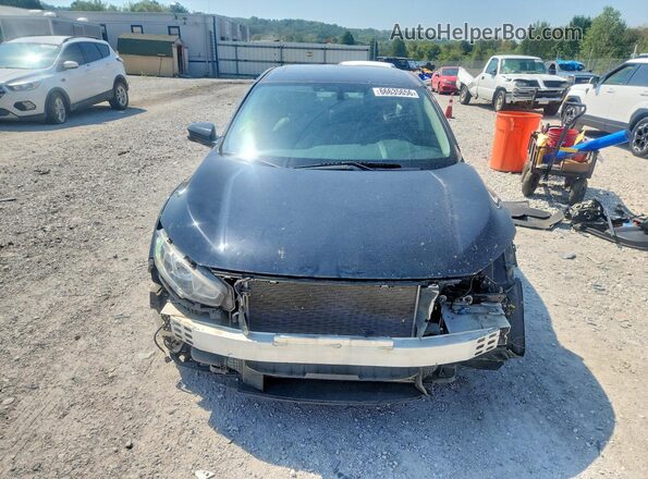 JHMFC1F79JX012408 2018 HONDA CIVIC Black Front view