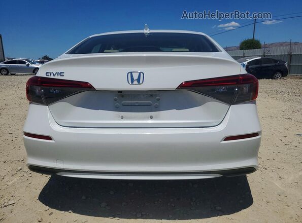 JHMFE1F76NX004217 2022 HONDA CIVIC White Widok z tyłu