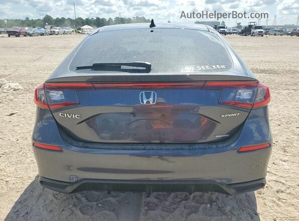JHMFL4H86SX002525 2025 HONDA CIVIC Gray Вид ззаду