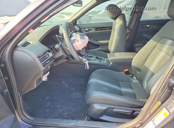 JHMFL4H86SX002525 2025 HONDA CIVIC Gray Вид салону спереду
