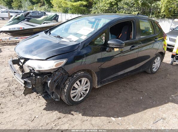 JHMGK5H51HS007902 2017 HONDA FIT Черный Передняя левая четверть