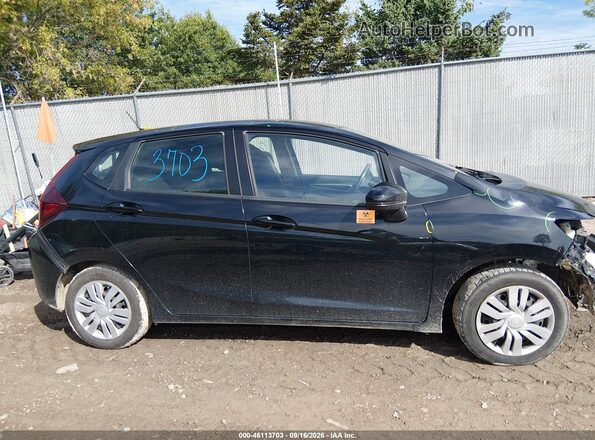 JHMGK5H51HS007902 2017 HONDA FIT Черный Вид задней части салона