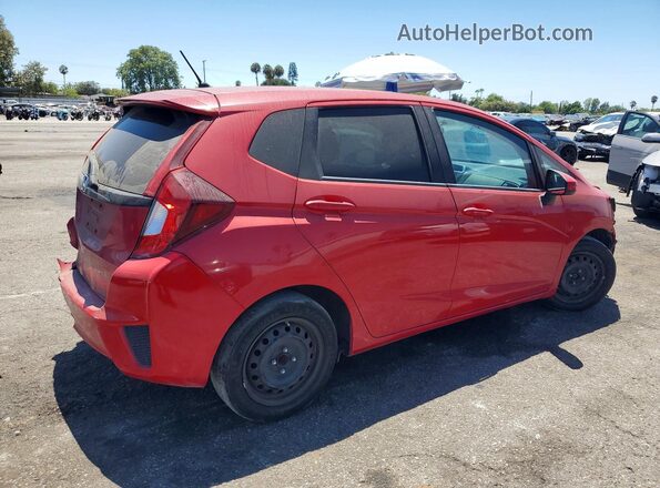 JHMGK5H53GS003008 2016 HONDA FIT Red Rear right