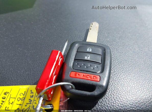 JHMGK5H53HS020182 2017 HONDA FIT Silver Widok deski rozdzielczej
