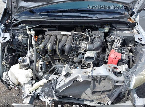 JHMGK5H53HS020182 2017 HONDA FIT Silver Widok z tyłu