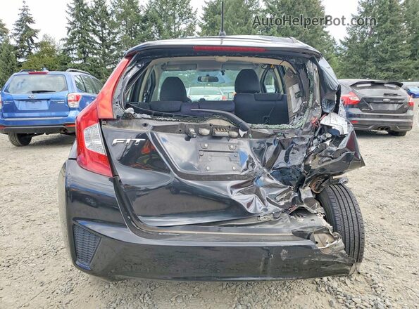 JHMGK5H56GS009272 2016 HONDA FIT Черный Вид сзади
