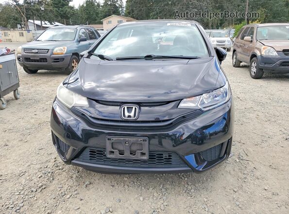 JHMGK5H56GS009272 2016 HONDA FIT Черный Вид спереди