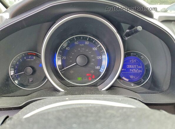 JHMGK5H56GS009272 2016 HONDA FIT Черный Вид щитка приборов