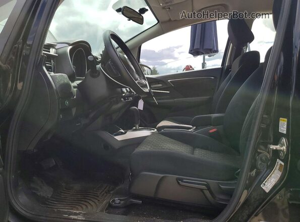 JHMGK5H56GS009272 2016 HONDA FIT Черный Вид салона спереди