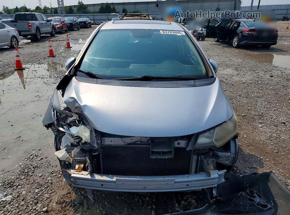 JHMGK5H71GS015756 2016 HONDA FIT Silver Front view