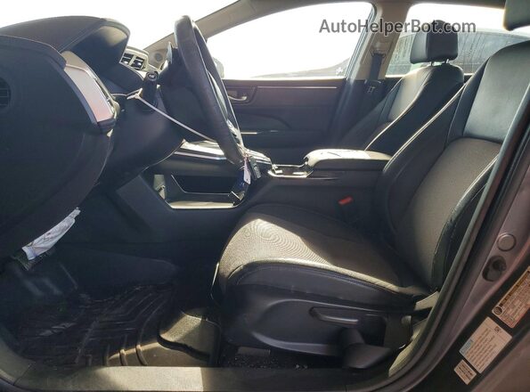 JHMZC5F11JC009221 2018 HONDA CLARITY Серый Вид салона спереди