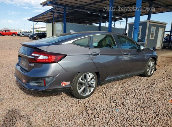 JHMZC5F11JC009221 2018 HONDA CLARITY Серый Задняя правая четверть