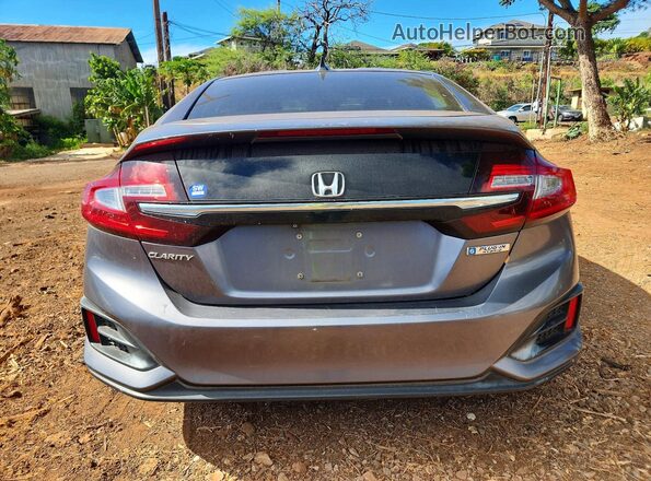 JHMZC5F18JC015243 2018 HONDA CLARITY Серый Вид сзади
