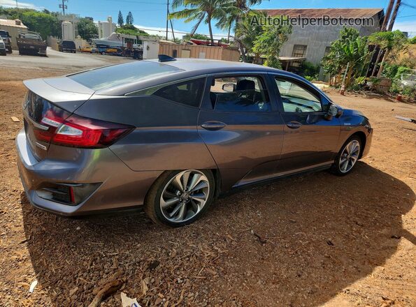 JHMZC5F18JC015243 2018 HONDA CLARITY Серый Задняя правая четверть