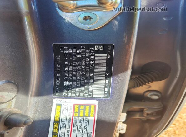 JHMZC5F18JC015243 2018 HONDA CLARITY Серый Вид подкапотного пространства