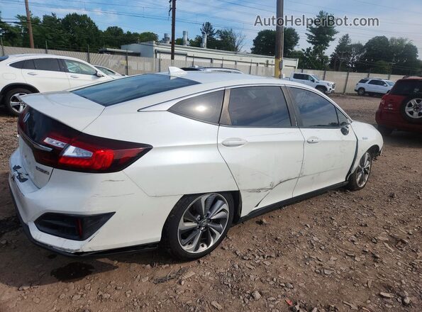 JHMZC5F19JC013324 2018 HONDA CLARITY Белый Задняя правая четверть