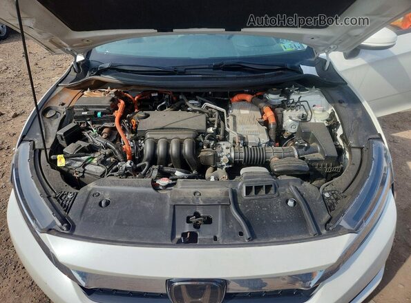 JHMZC5F19JC013324 2018 HONDA CLARITY Белый Вид задней части салона