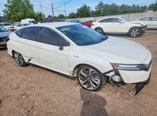 JHMZC5F19JC013324 2018 HONDA CLARITY Белый Передняя правая четверть