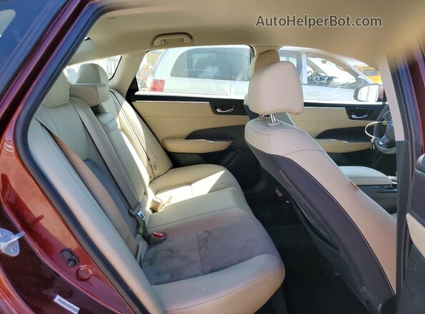 JHMZC5F19JC023951 2018 HONDA CLARITY Brown Widok tylnych siedzeń