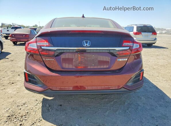 JHMZC5F19JC023951 2018 HONDA CLARITY Brown Widok z tyłu