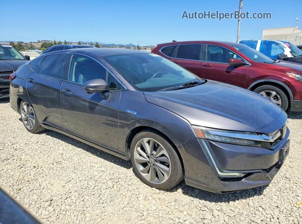 JHMZC5F1XKC004262 2019 HONDA CLARITY Серый Передняя правая четверть